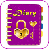 Secret Diary with lock Pro icon