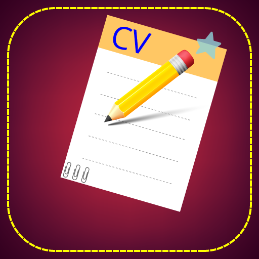 CV Maker for job &amp; cv creator icon