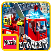 ikon Puzzle Lego City My City