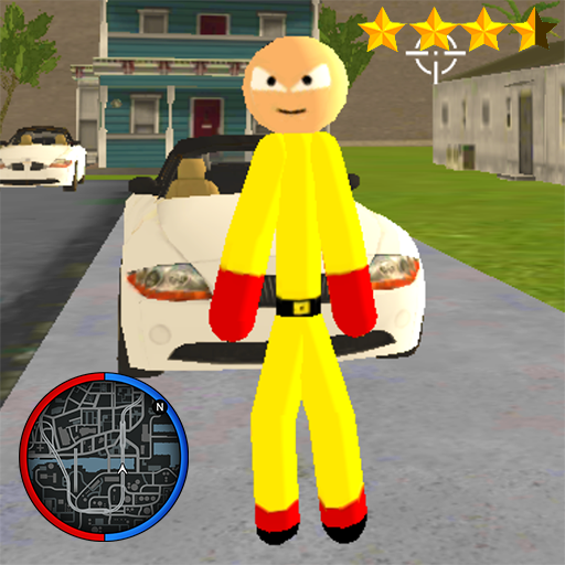 Puch Stickman Rope Hero иконка