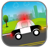 Toddler Police Car icon