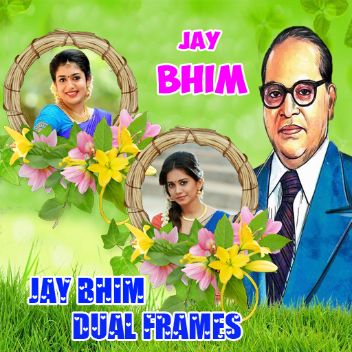 Bhim Ambedkar Dual Photo Frames icon