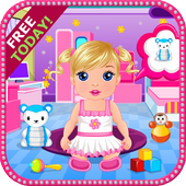 Cleaning Baby Room icon