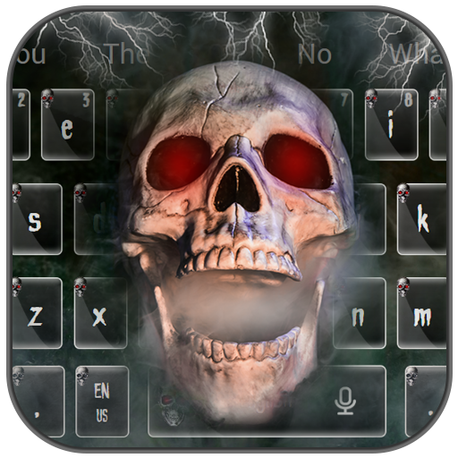Horror Death Skull Keyboard Theme icon