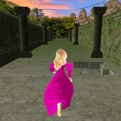 Princess in Temple. Game for girls icon