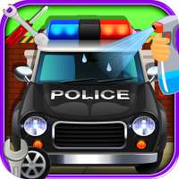 Police Car repair and wash