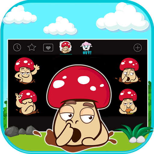 Funny Mushrooms Emoji Stickers icon