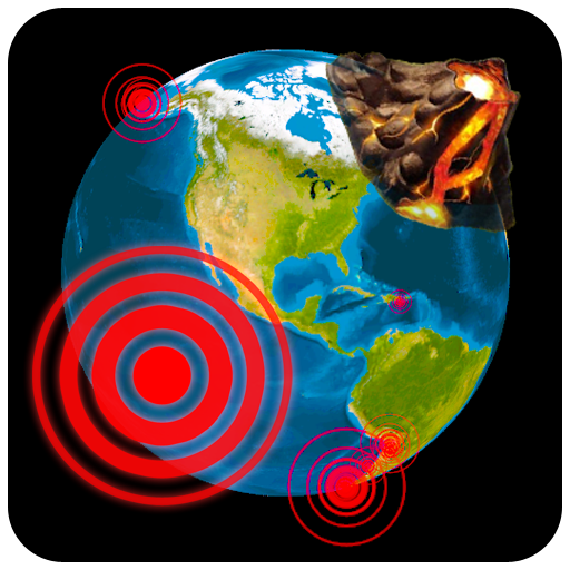 3D Earthquakes Map &amp; Volcanoes icon