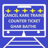 TRAIN COUNTER TICKET CANCELLATION APP icon