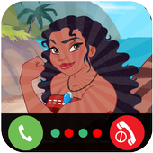 Call From Moana - Call Prank icon