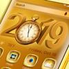 Launcher Golden New Year 2018 icon