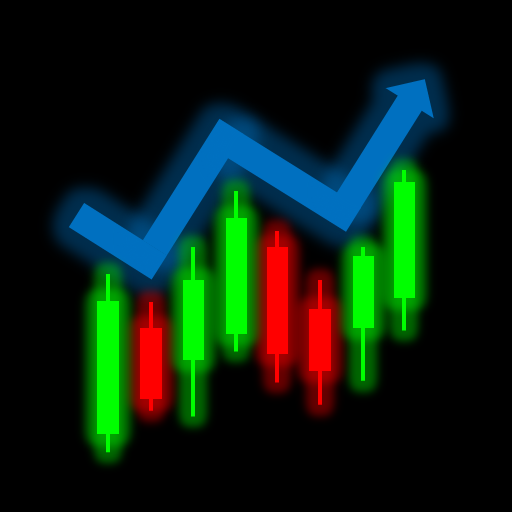 GlowChart: Stock Trading Simulator Game icon