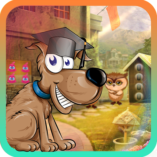 Happy Graduated Dog Escape Game - A2Z Escape Game icon