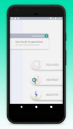 Antivirus Mobile Security, Cleaner and Booster screenshot 1