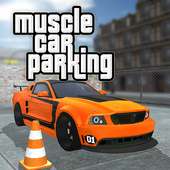 PARKING MUSCLE CAR