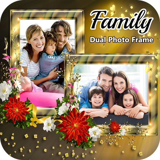 Family Dual Photo Frame icon