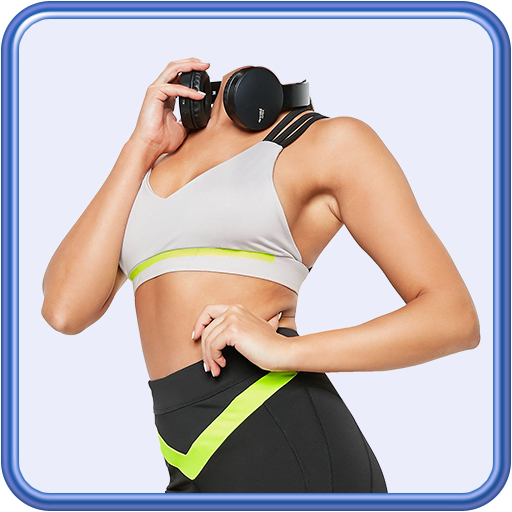 Fitness Girls Dresses Photo Suit Editor icon