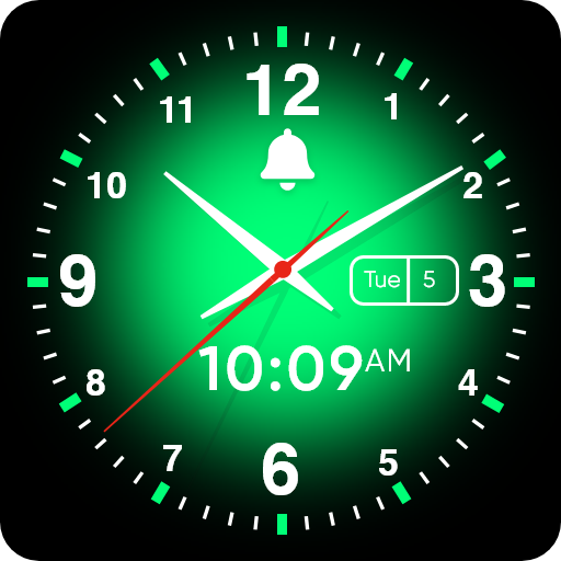 Clock Always on Display &amp; Edge Light Super AMOLED icon
