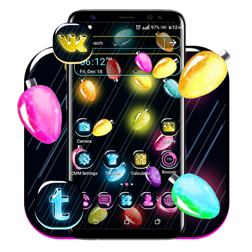 Candy Bulb Launcher Theme icon