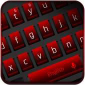 أسود أحمر كتل لوحة المفاتيح on 9Apps