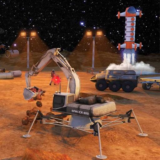 Space City Construction Simulator Game:Mars Colony icon