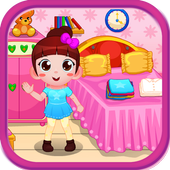 Room laundry games for girls icon