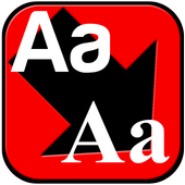 Custom Android Font Switcher icon