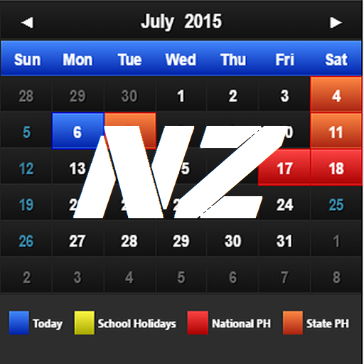 New Zealand Calendar icon