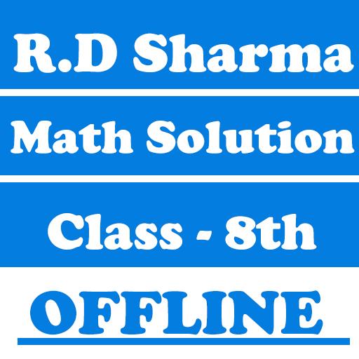 RD Sharma Class 8 Math Solution OFFLINE icon