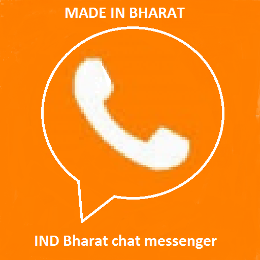IND Bharat chat messenger-awesome calls &amp; chats icon
