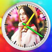 Photo Clock Live Wallpaper : Clock Photo editor on 9Apps