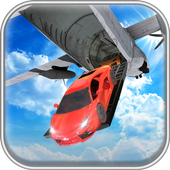 Real Airplane Muscle Car Transporter Simulator 3D icon