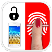 Finger Screen Lock Simulated icon
