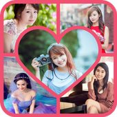 Picture Grid Collage Art icon