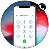 Dialer Theme OS 12 Phone XS &amp; Phone XR أيقونة