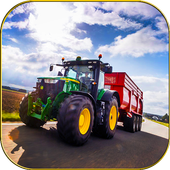Tractor Farm Transport Sim icon