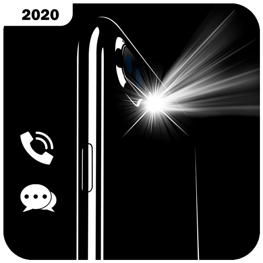 Flashlight on Call &amp; SMS - Flash alert icon