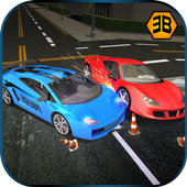 Police Car Driving 2017 - Police Chase Racer 3D icon