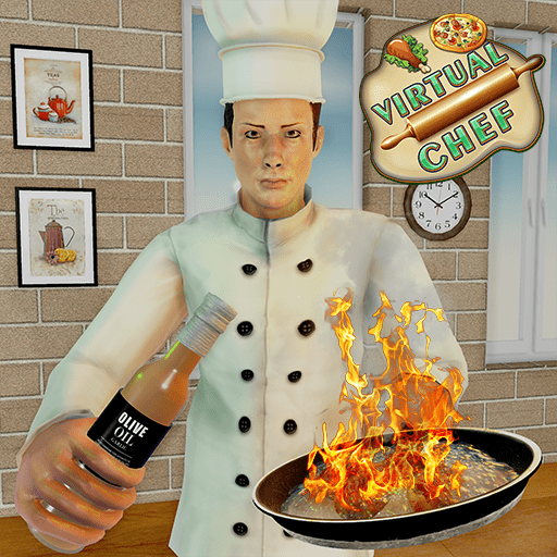 Virtual Chef Simulator Kitchen Mania Cooking Games icon