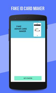 Fake Aadhar Card Maker screenshot 1