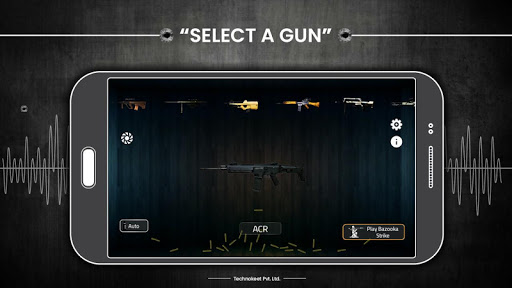 Real Gun Shot App - Bazooka Simulation screenshot 1
