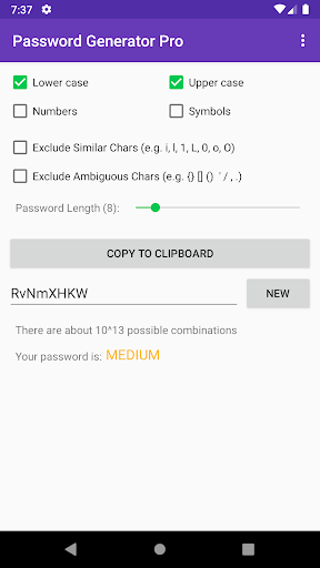 Password Generator Pro screenshot 3