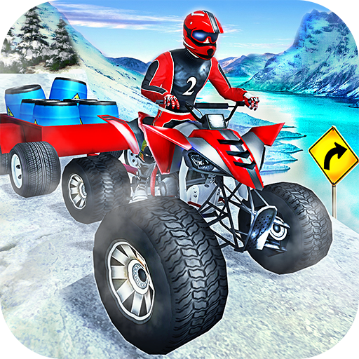 Offroad Quad Bike Cargo Delivery: ATV Rider Sim icon