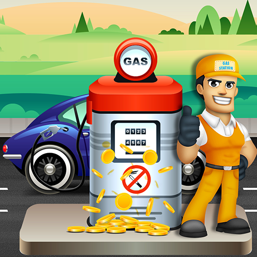 Idle Gas Station Manager: Fuel Factory Tycoon icon