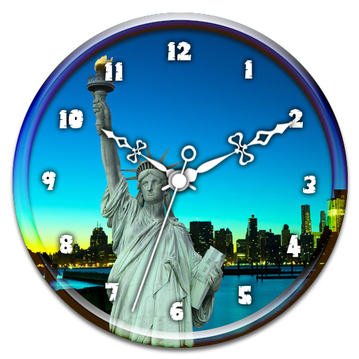 New York Clock Live Wallpaper icon