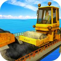 Construtor de ponte subaquática jogo 3D