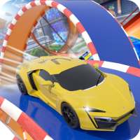 Car Stunt Racing - Climb Stunt Ramp Car Games