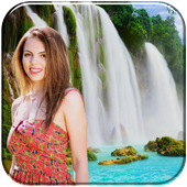 Waterfall Photo Frame Multi 2018 icon