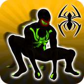 Spider Stickman Super hero city gangster Fighting