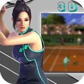 Tennis 3D World Championship Fun icon